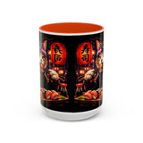 Cyberpunk Sushi Cat Mug | 11oz 15oz Ceramic Coffee Cup