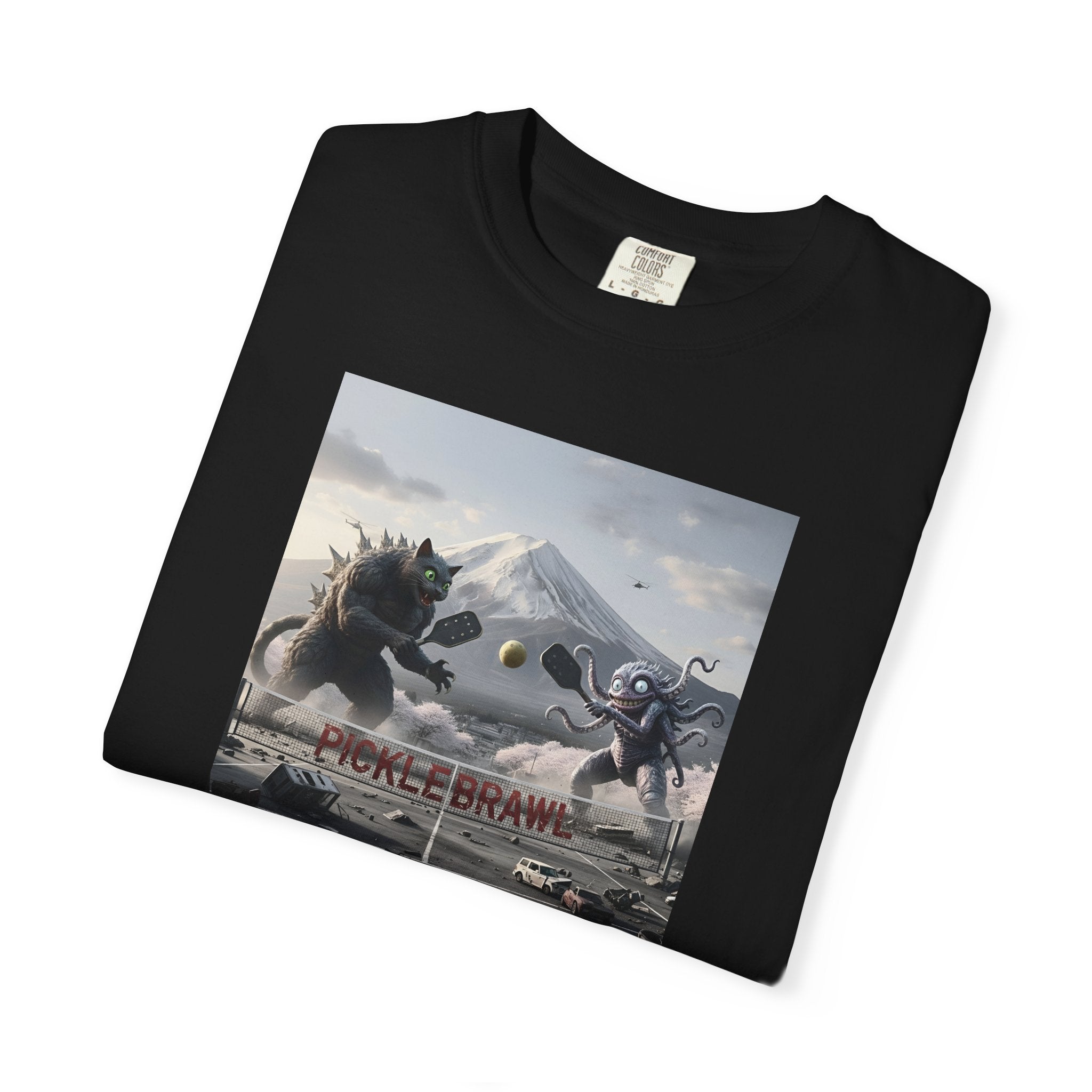 Pickle Brawl Monster Fight T-shirt |