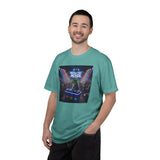 Melodic Mixer DJ Cat T-shirt | Neon Retro Music Party
