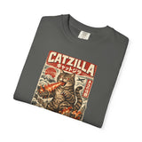 The Reign of Catzilla Unisex Garment-Dyed T-shirt