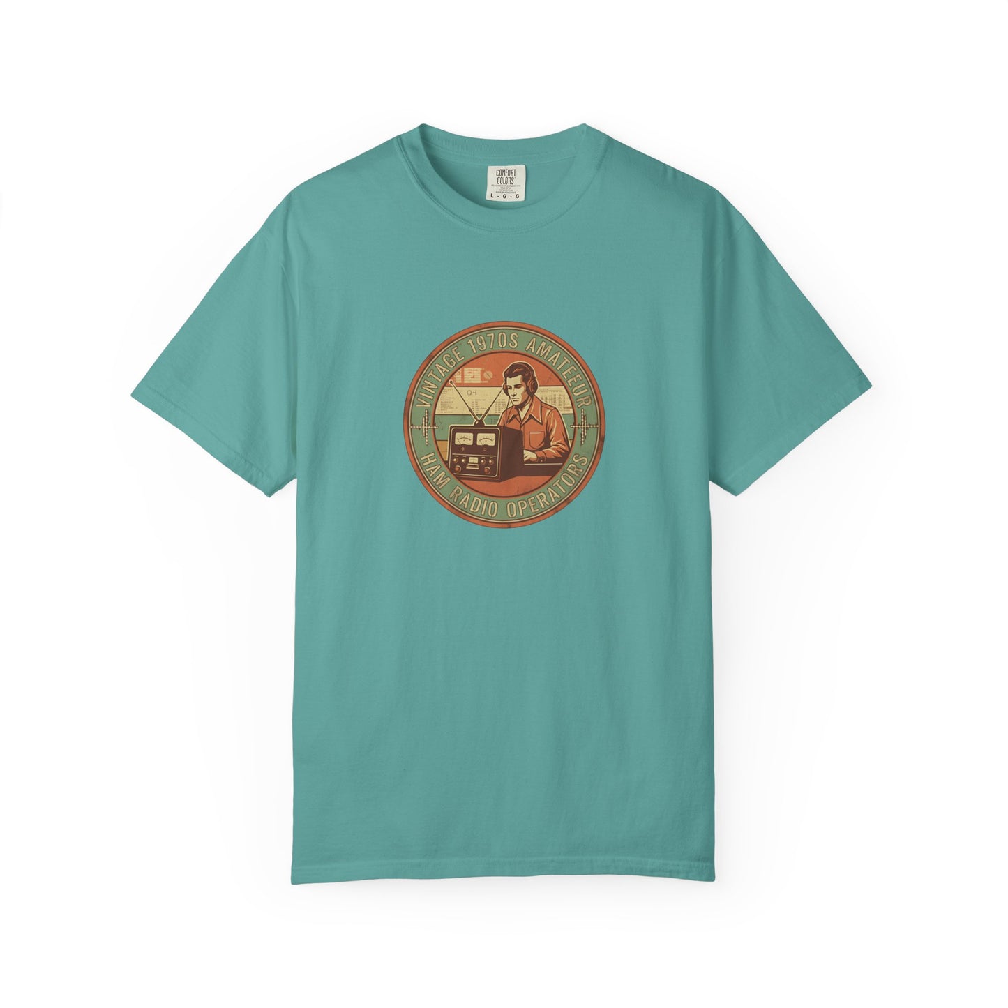 70s Retro Radio Ham T-shirt | Vintage Ham Radio Design