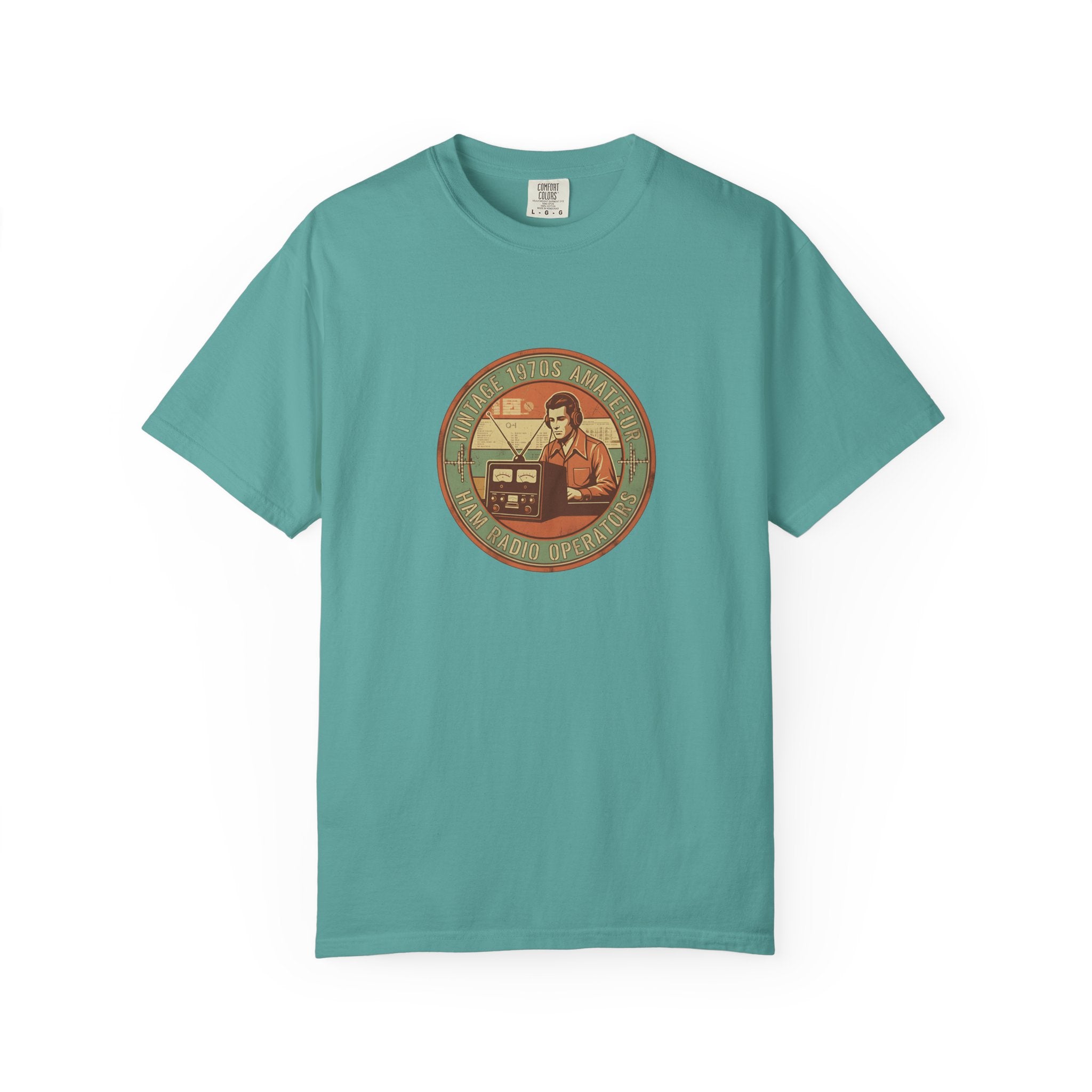 70s Retro Radio Ham T-shirt | Vintage Ham Radio Design