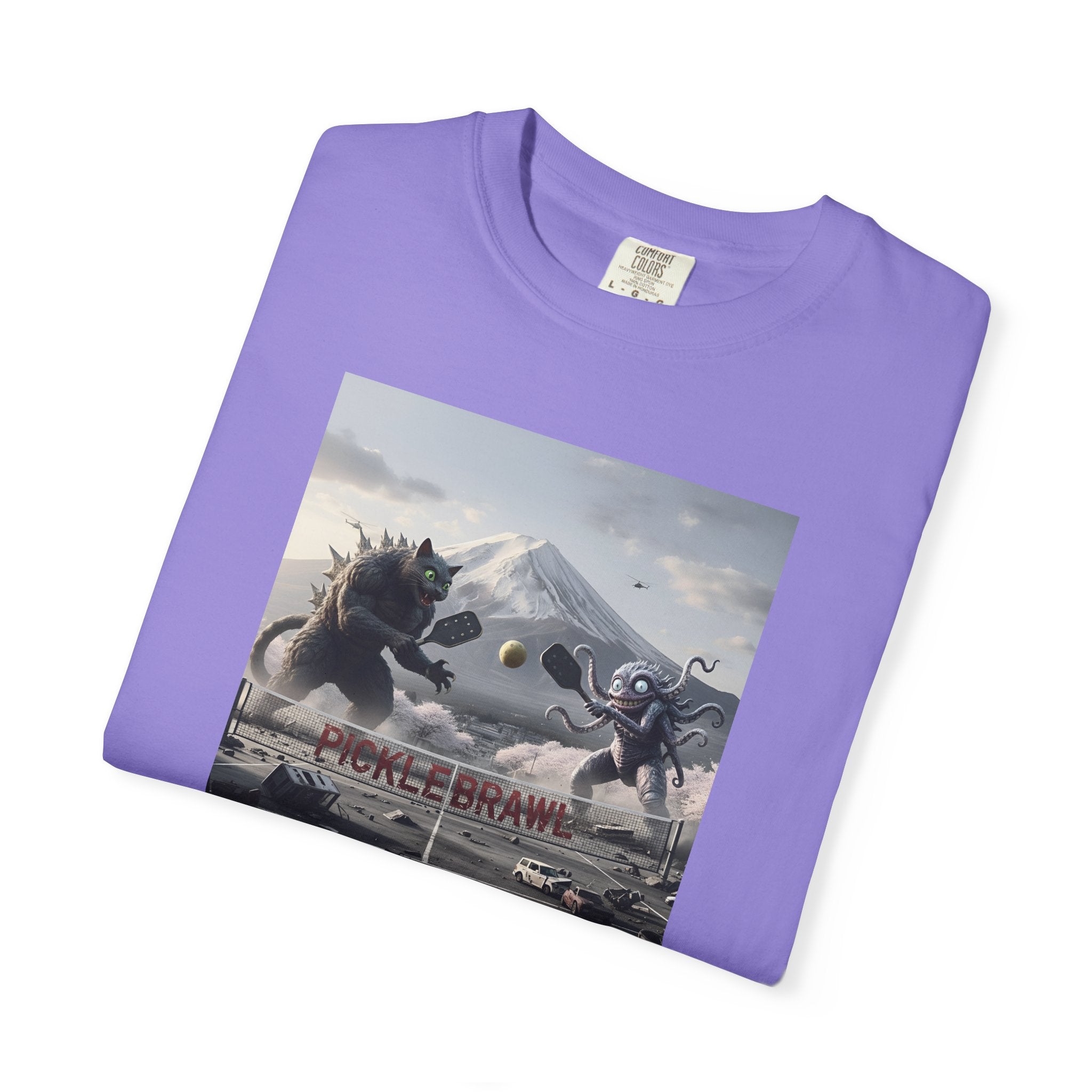 Pickle Brawl Monster Fight T-shirt |
