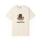 Ramen Cat Garment-Dyed T-shirt