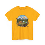 Mountain Camping Adventure T-Shirt | Outdoor Nature Hiking Tee | Wilderness Tent Graphic Shirt | Gift for Hiker Camper |