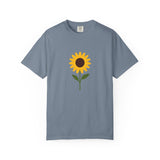 Sunflower Graphic T-shirt | Minimal Floral Tee