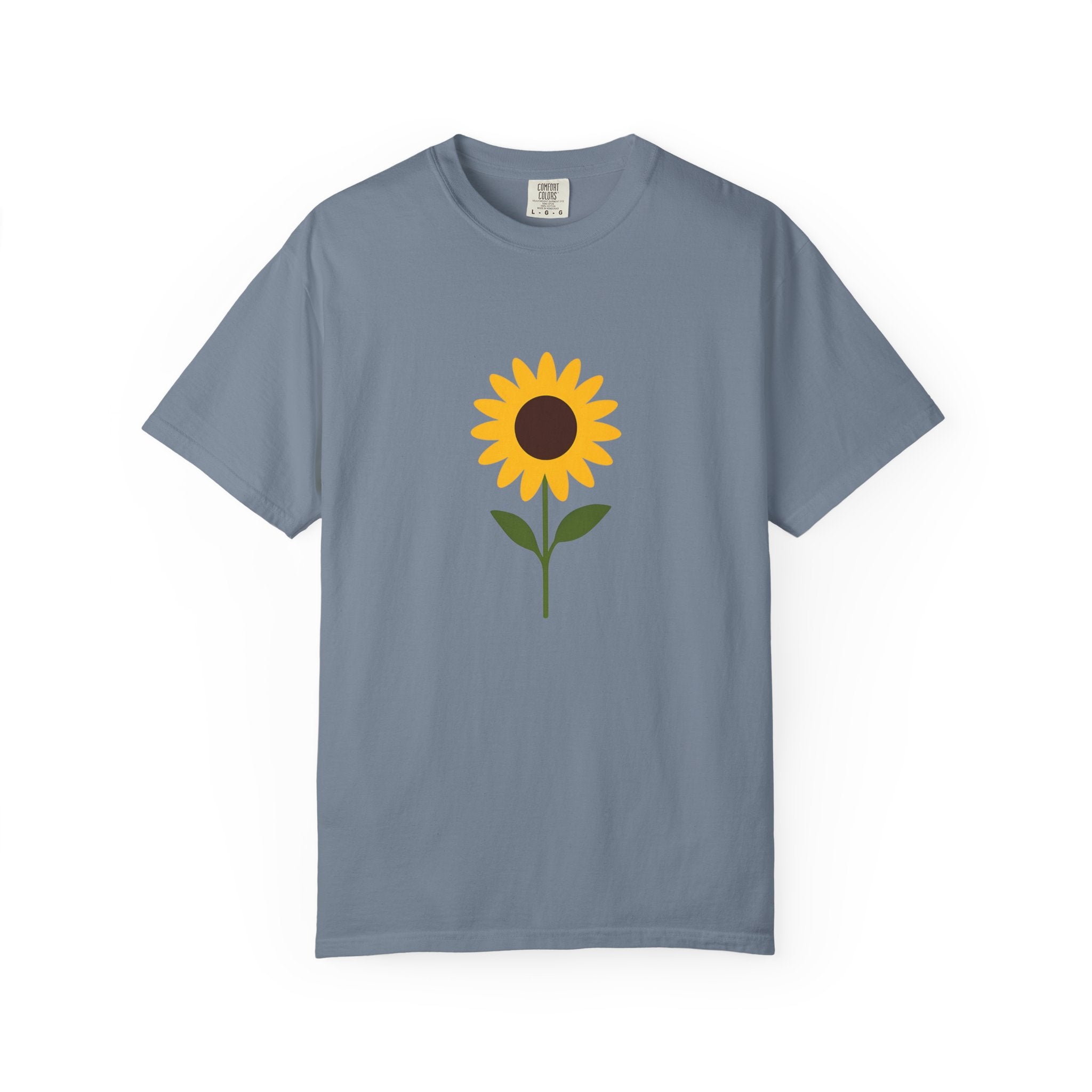 Sunflower Graphic T-shirt | Minimal Floral Tee