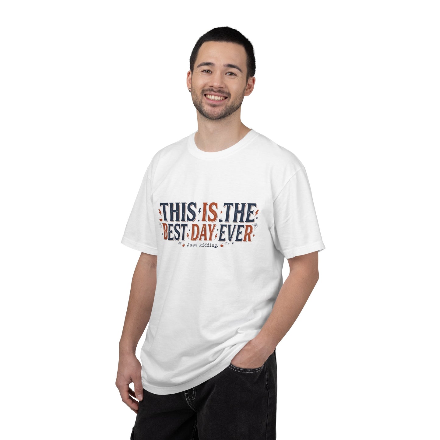 This Is The Best Day Ever shirt | Retro floral typography tee