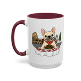 French Bulldog Pasta in Rome Mug | Ceramic Coffee Cup