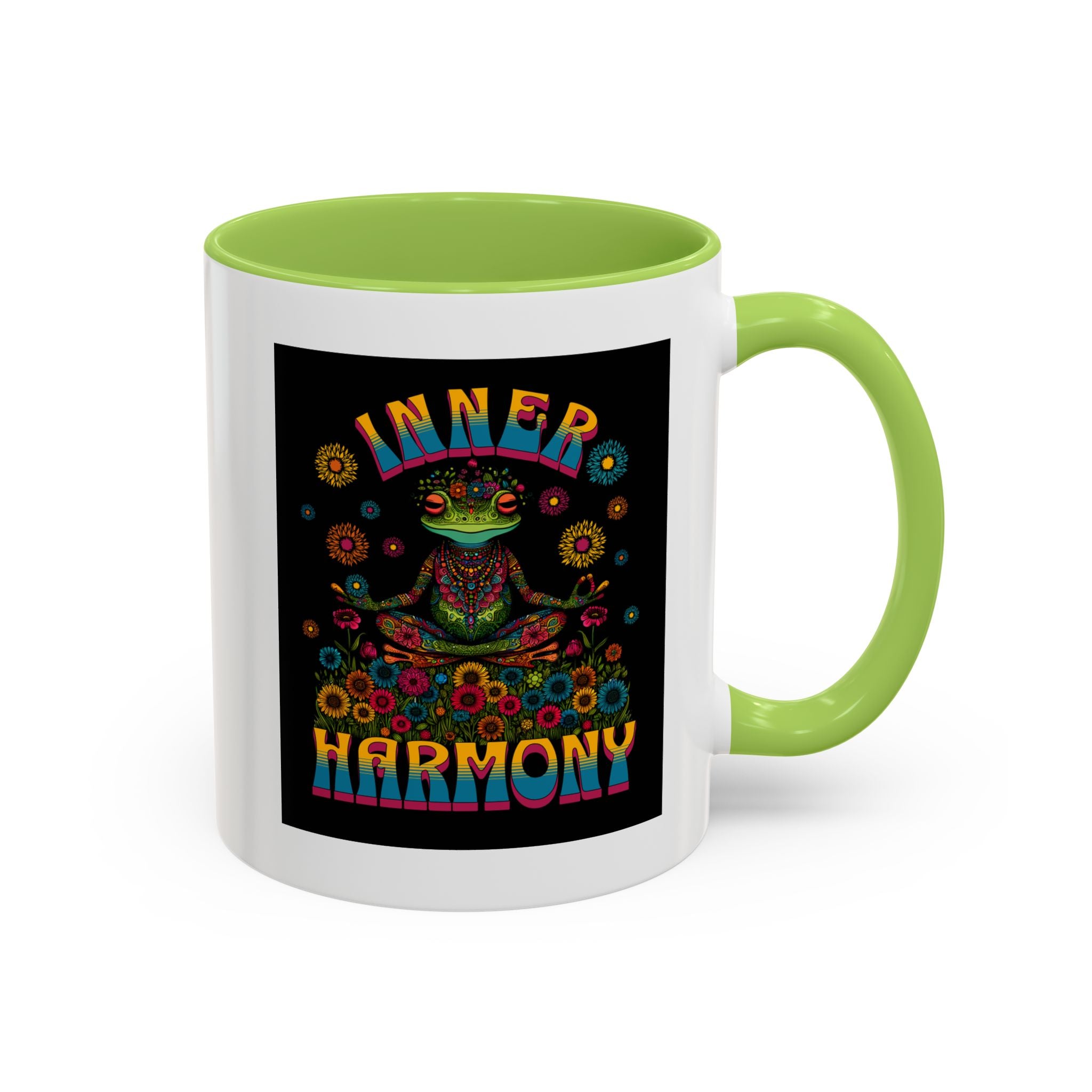 Inner Harmony Frog Mug | Accent Coffee Mug