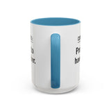 Current Status: Pretending to Have It Together mug | Accent Coffee Mug