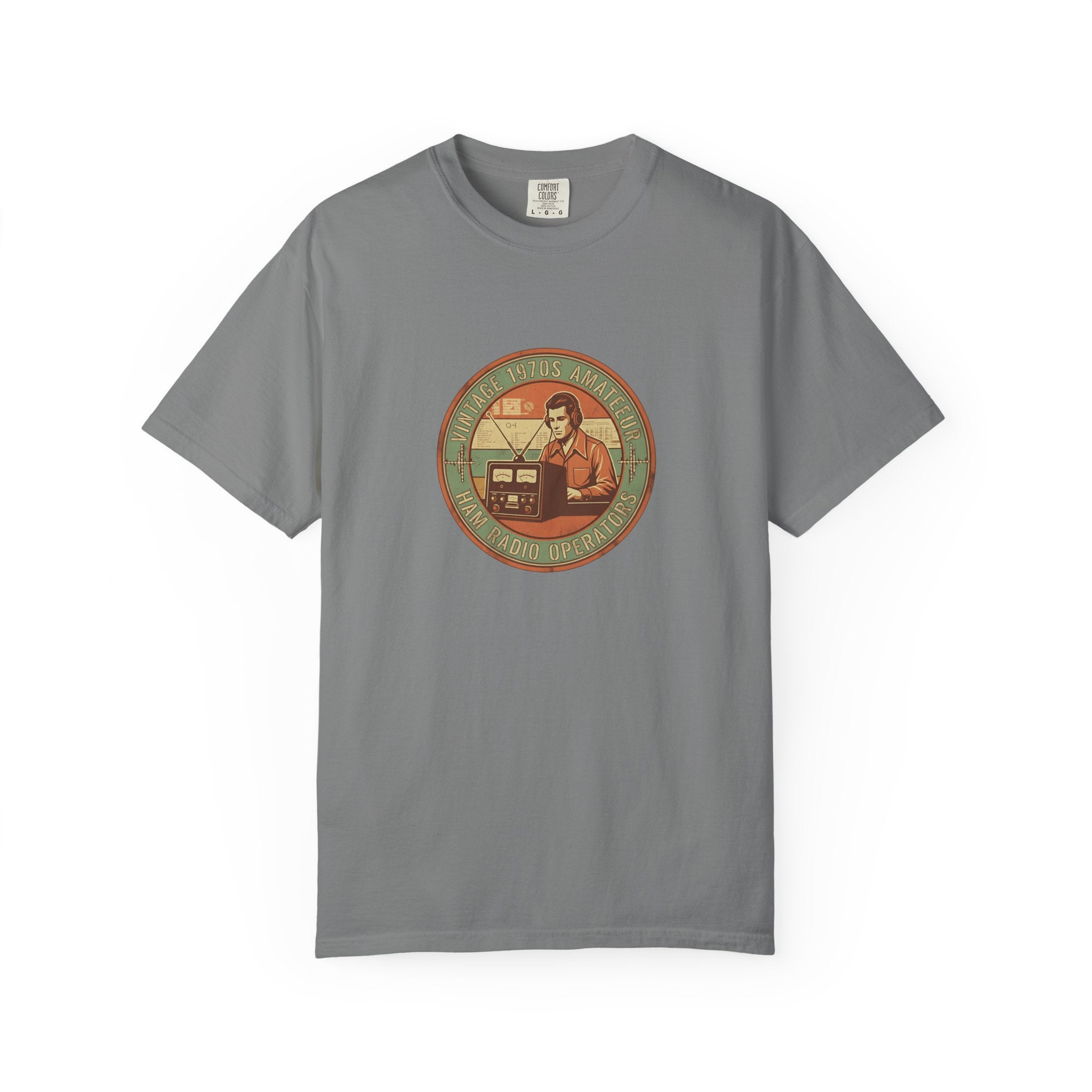 70s Retro Radio Ham T-shirt | Vintage Ham Radio Design