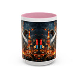 Catzilla Tokyo Cityscape Mug | Color Interior 11oz 15oz