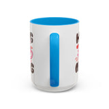 Hug in My Mug Mug | Cute Pink Cup, Heart Coffee Design