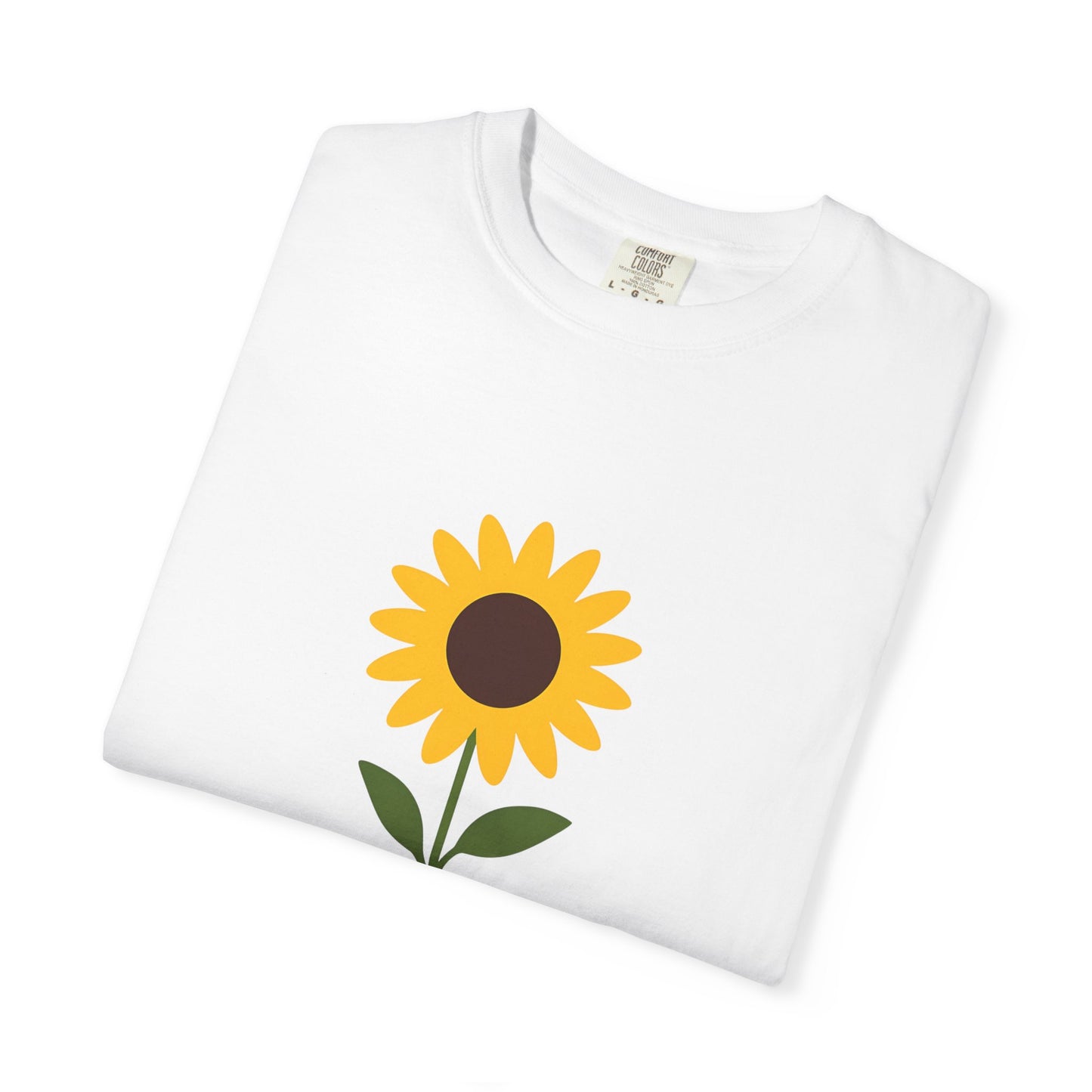 Sunflower Graphic T-shirt | Minimal Floral Tee
