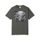 Pickleball Beagle Puppies T-shirt | Monochrome Dog Art