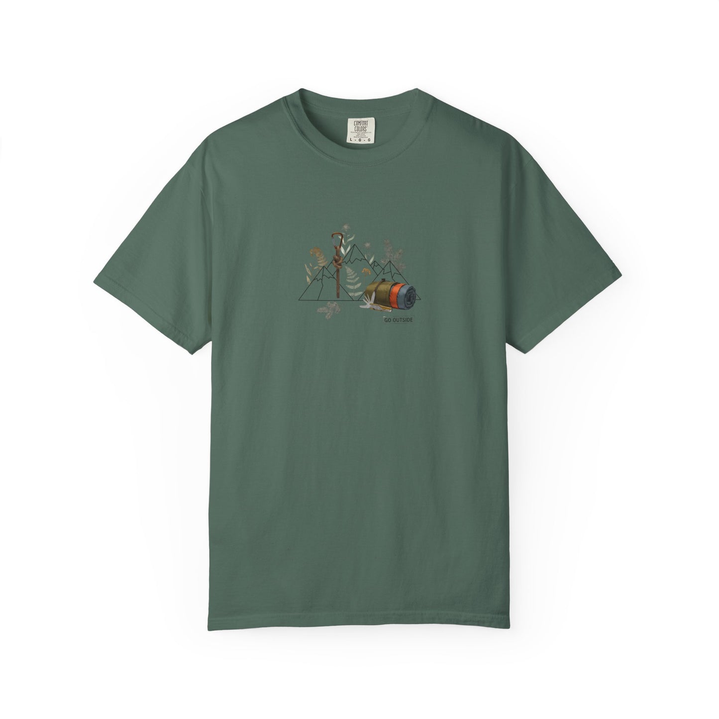 Mountains Camping Outdoors Tee | Adventure Gear Graphic T-Shirt