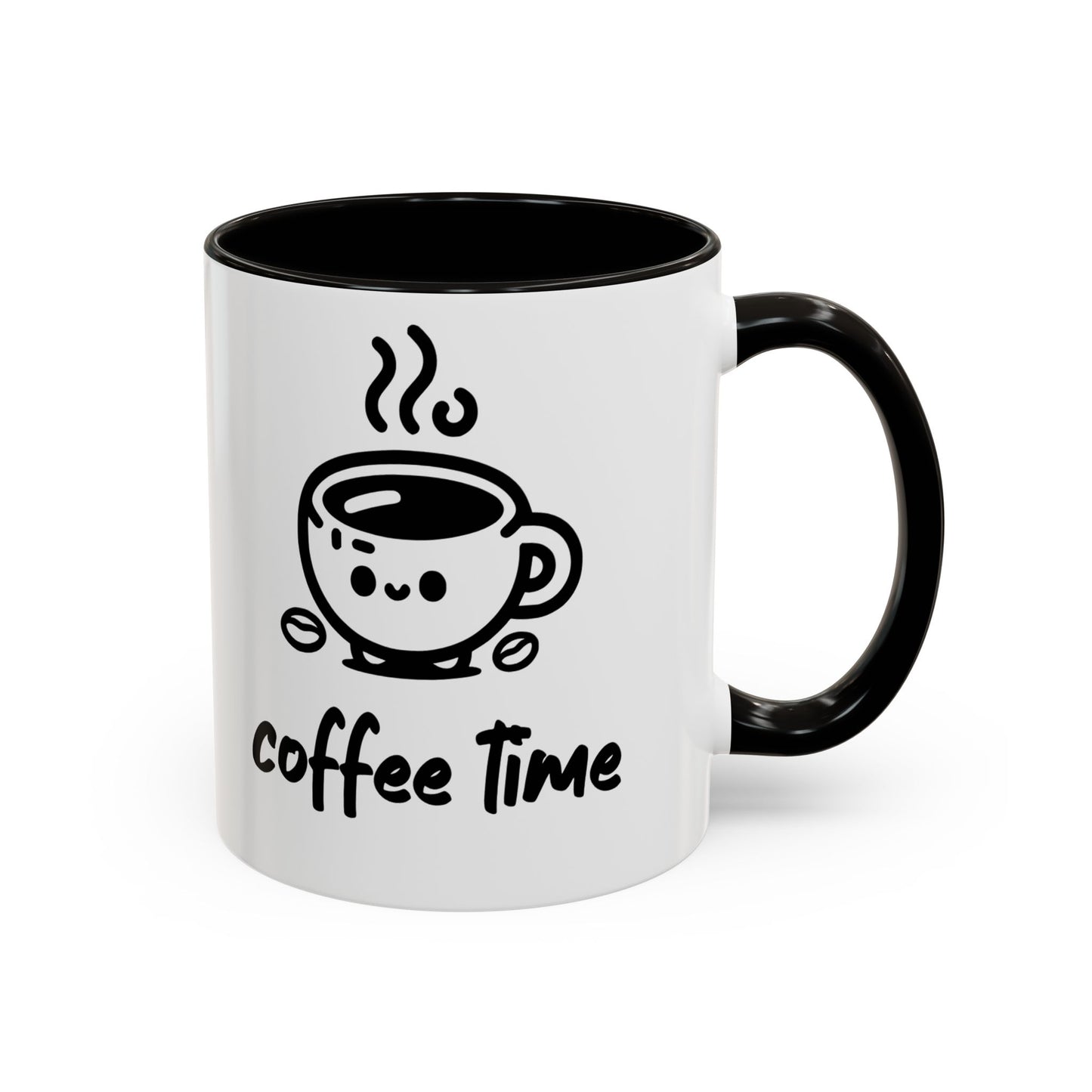 Kawaii Coffee Time Mug | Ceramic Coffee Mug