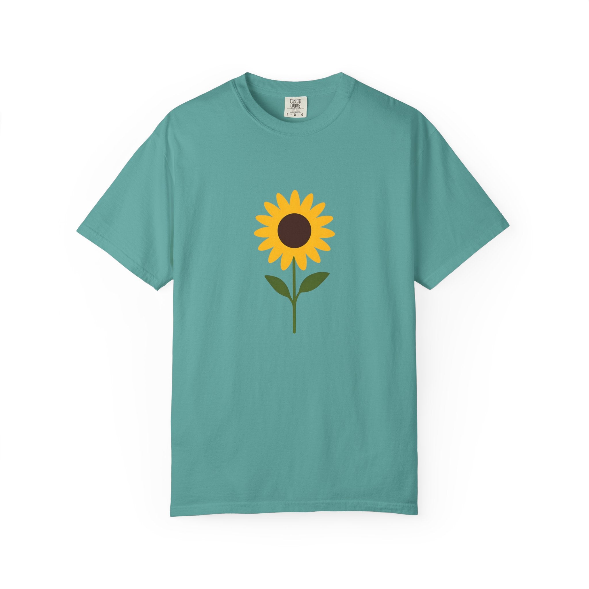 Sunflower Graphic T-shirt | Minimal Floral Tee