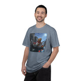 Capybara Gondolier Venice Night T-shirt | Romantic Venetian Canal Illustration