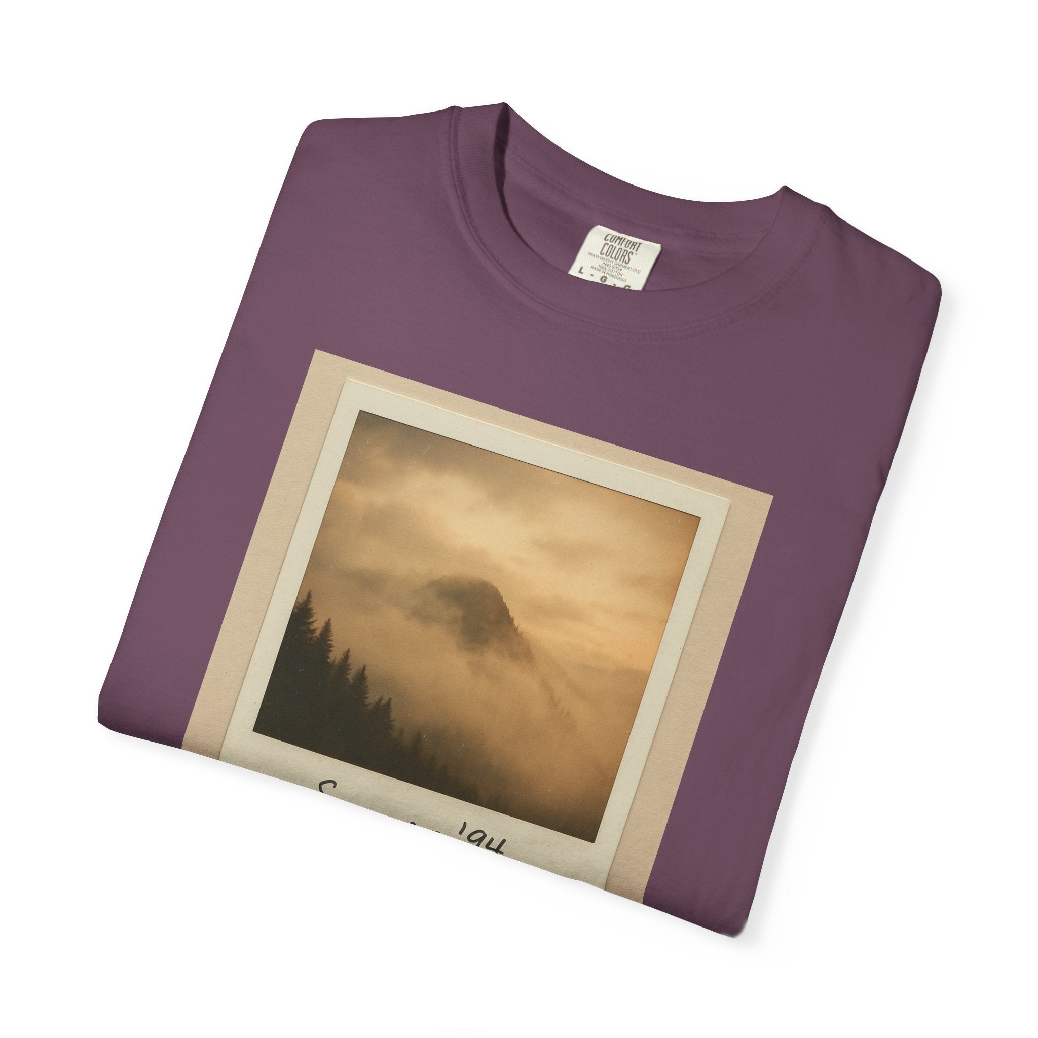 Vintage Polaroid Mountain Photo T-Shirt | Summer '94