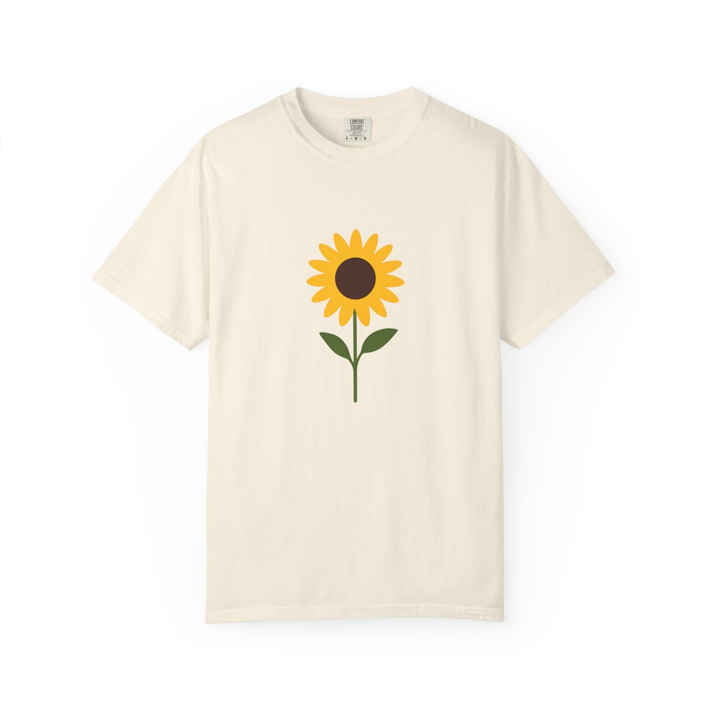 Sunflower Graphic T-shirt | Minimal Floral Tee