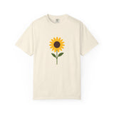 Sunflower Graphic T-shirt | Minimal Floral Tee
