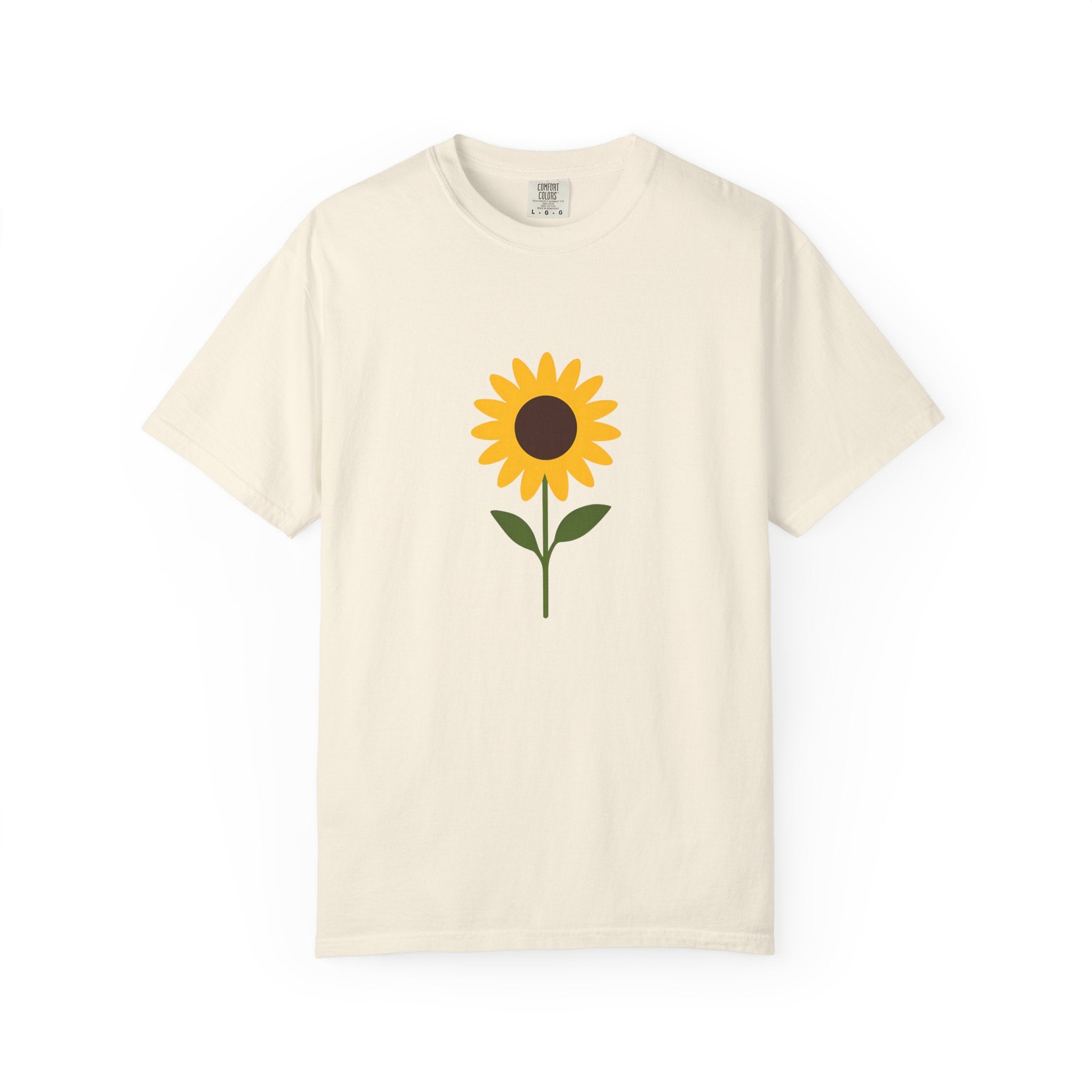 Sunflower Graphic T-shirt | Minimal Floral Tee