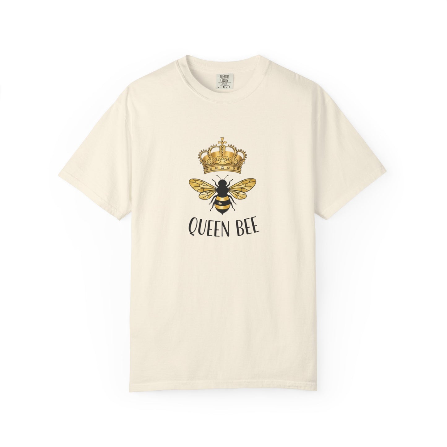 Queen Bee crown illustration T-Shirt | bee graphic tee