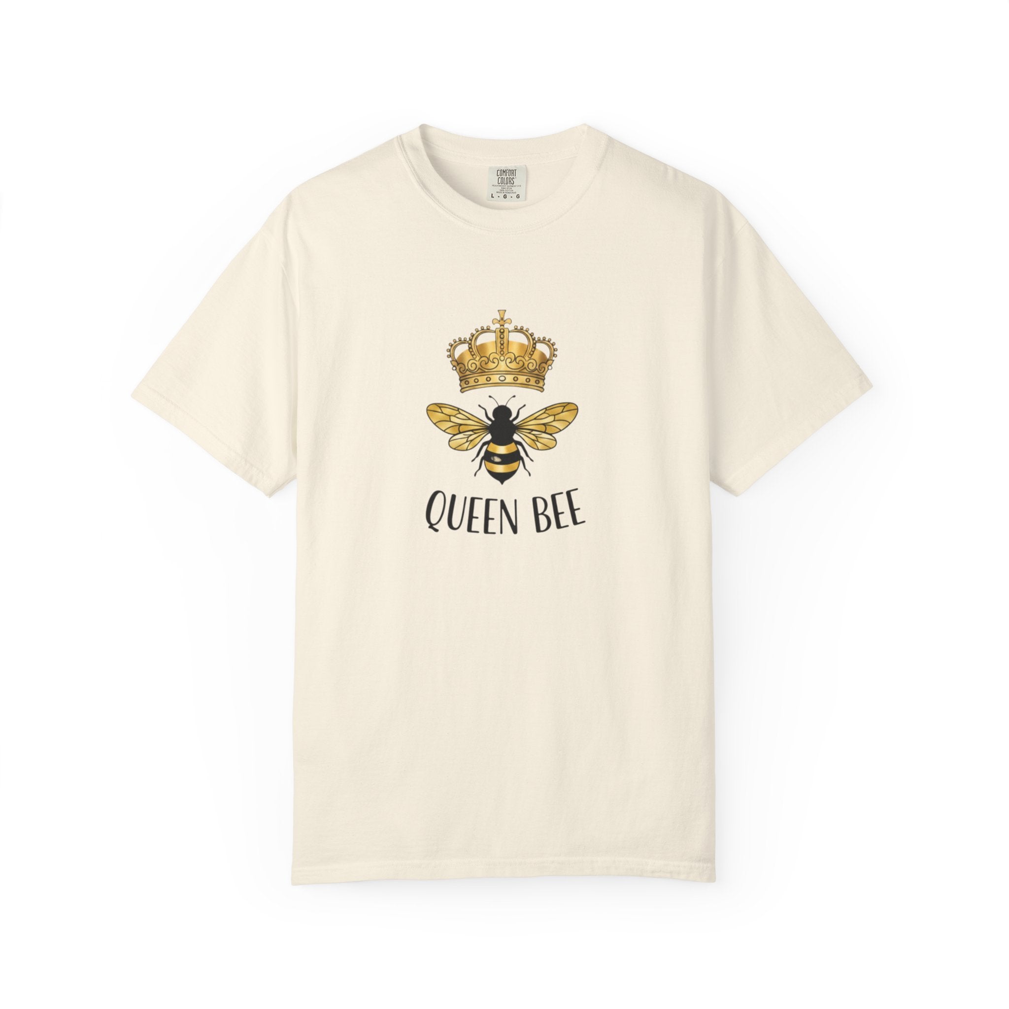 Queen Bee crown illustration T-Shirt | bee graphic tee