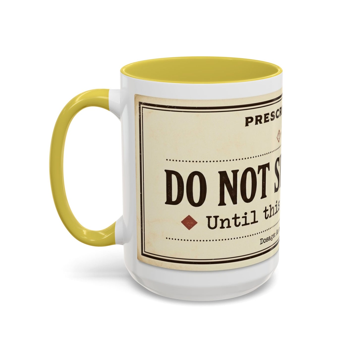Do Not Speak To Me Mug | Prescription Coffee Mug, Funny Morning Quote