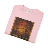 Route 66 Desert Sunset T-shirt | Vintage Road Trip Tee