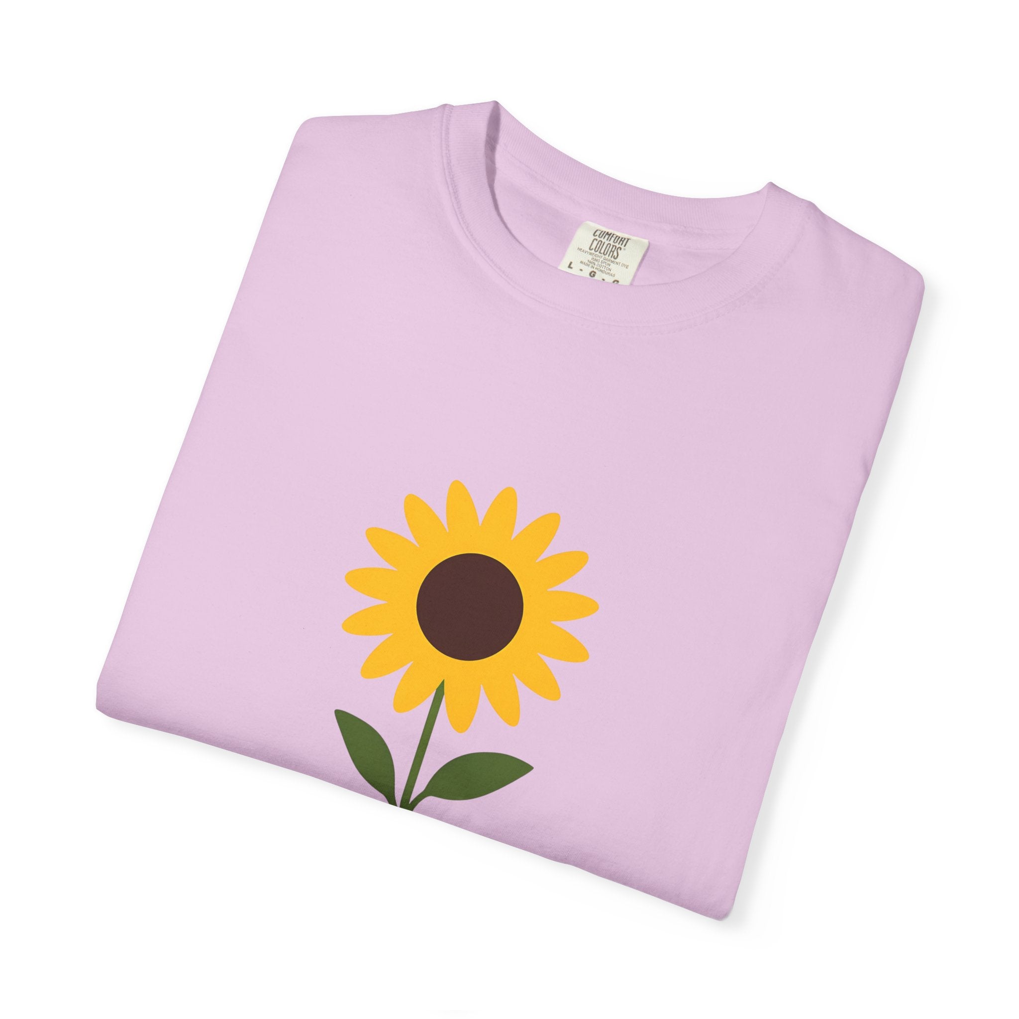 Sunflower Graphic T-shirt | Minimal Floral Tee