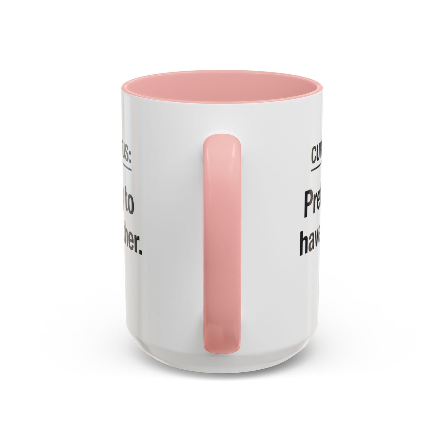 Current Status: Pretending to Have It Together mug | Accent Coffee Mug