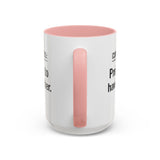 Current Status: Pretending to Have It Together mug | Accent Coffee Mug