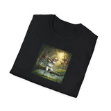 Slow Living Sloth Golfer T-Shirt | Zen Sportswear Tropical Golf Silas