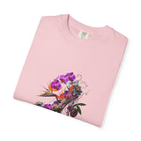 Floral High Heel Shoe T-shirt | Botanical Stiletto Graphic