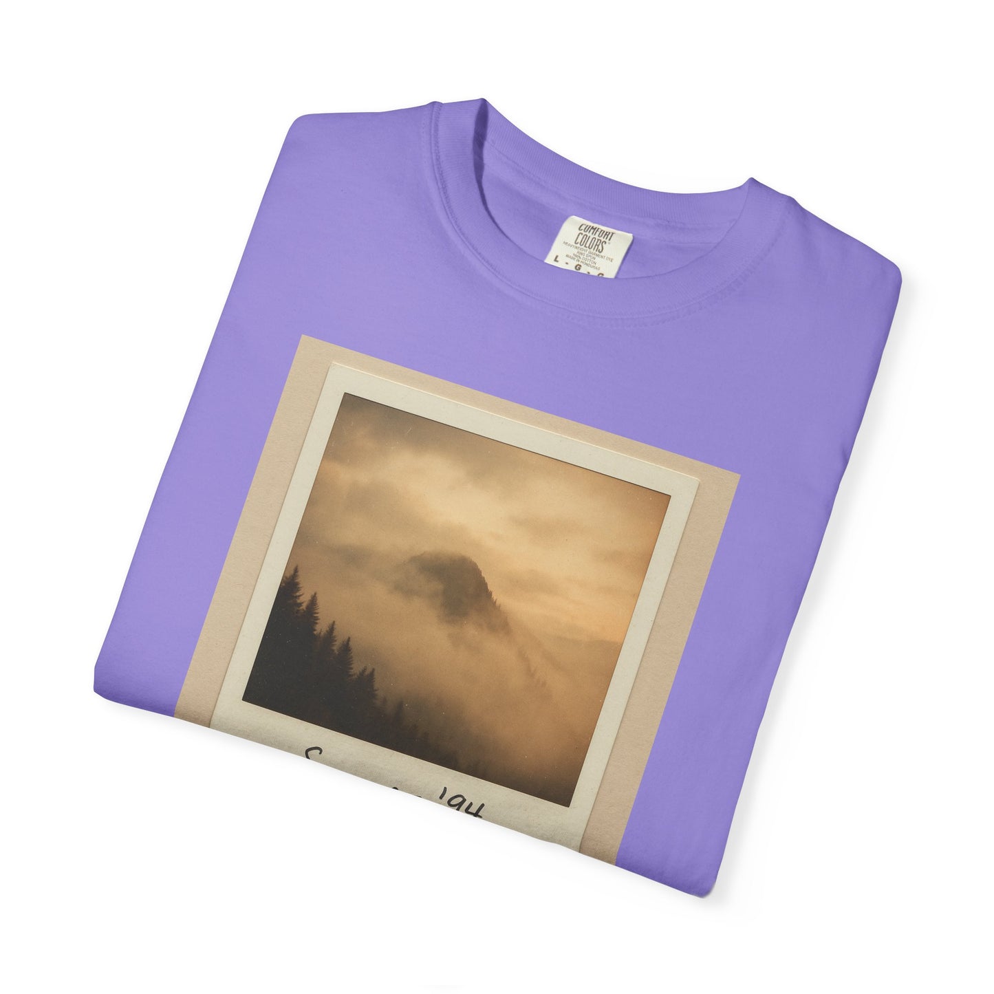 Vintage Polaroid Mountain Photo T-Shirt | Summer '94