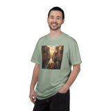 Capybara Venice Gondola Sunset T-shirt | Scenic Canal Travel Art