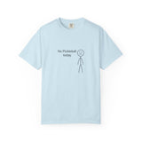 No Pickleball Today T-shirt | Stick Figure Funny Pickleball Shirt