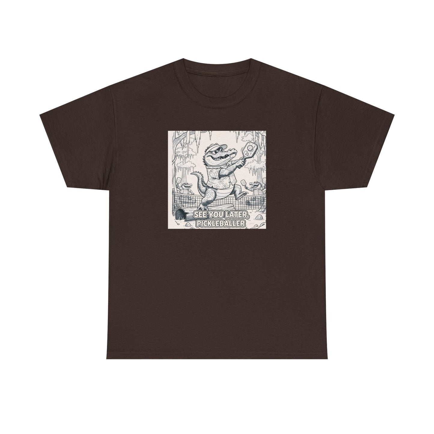 Albert "The Volley" Gator Unisex Heavy Cotton Tee