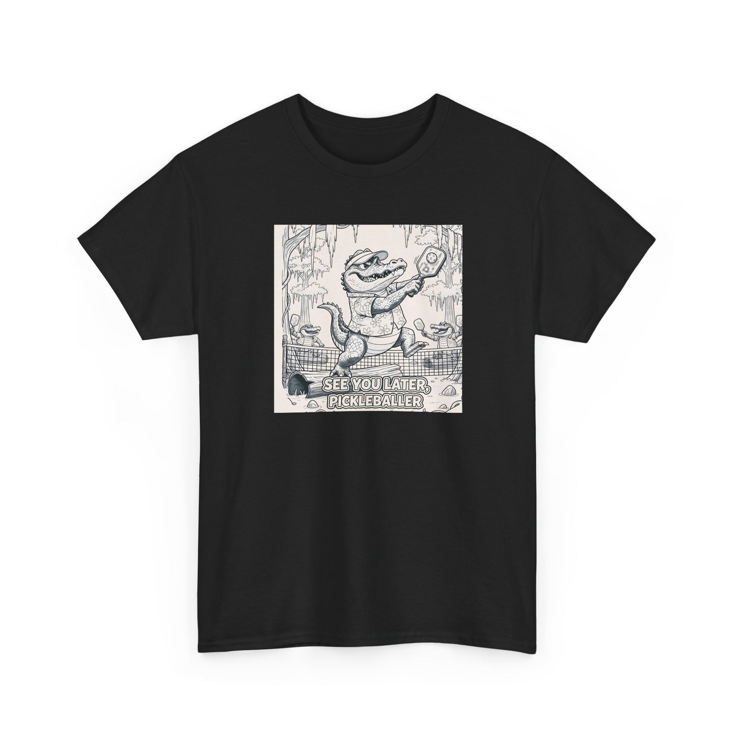 Albert "The Volley" Gator Unisex Heavy Cotton Tee