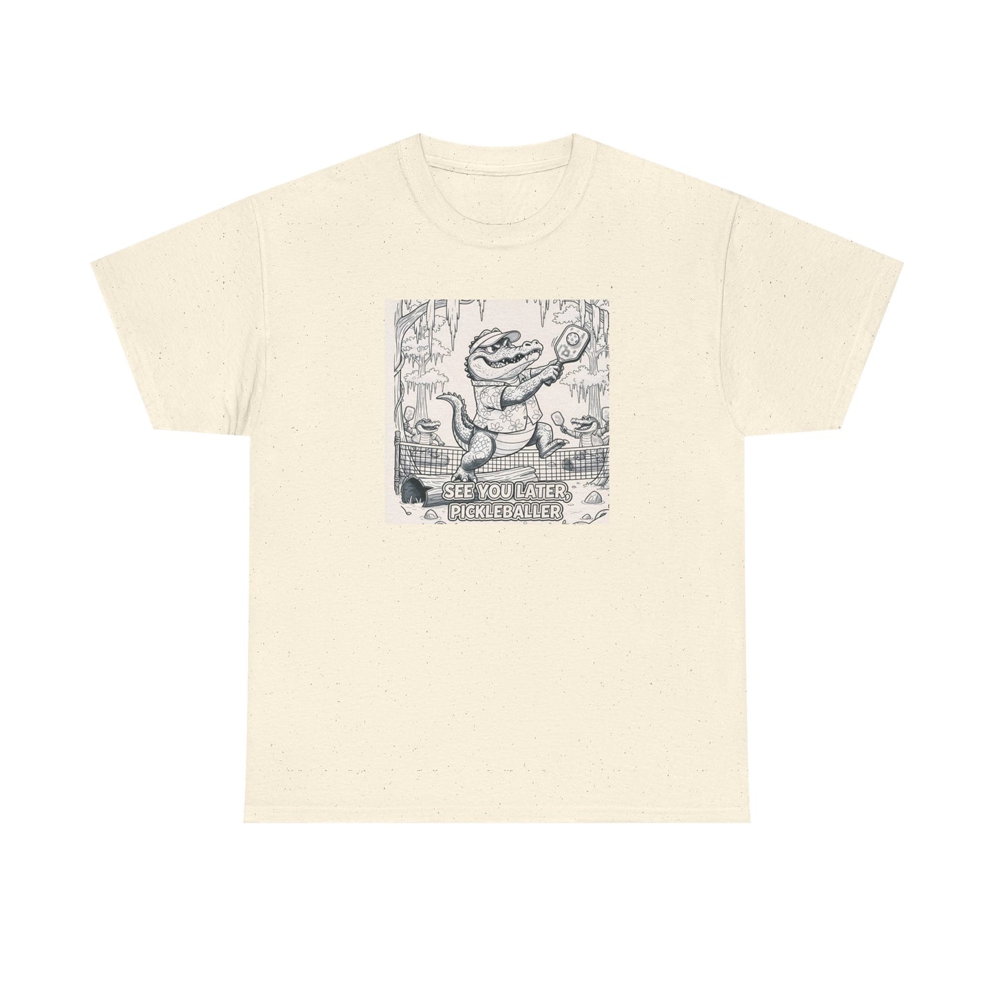 Albert "The Volley" Gator Unisex Heavy Cotton Tee