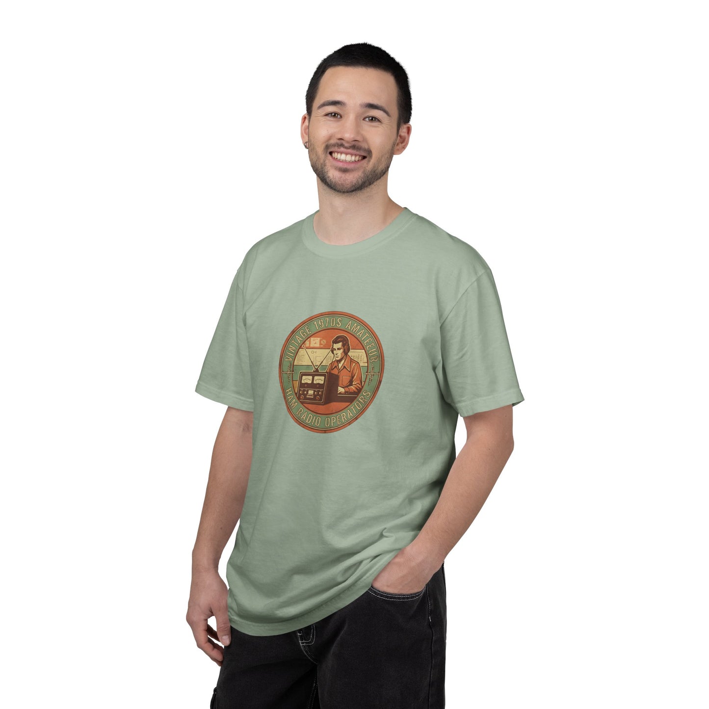 70s Retro Radio Ham T-shirt | Vintage Ham Radio Design