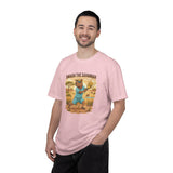 Smash the Savannah Capybara Pickleballer T-Shirt | Animal Sports Graphic Tee