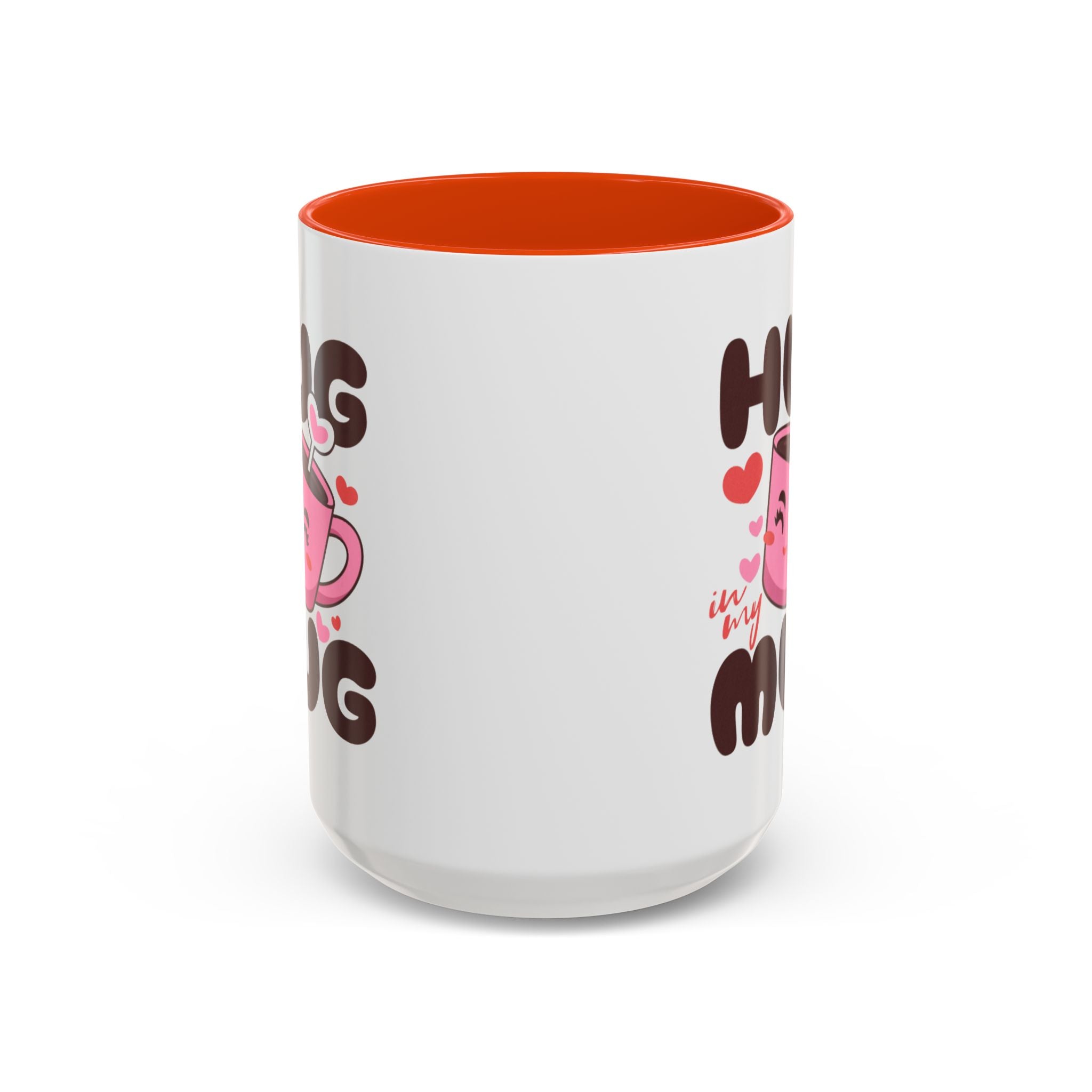 Hug in My Mug Mug | Cute Pink Cup, Heart Coffee Design