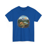 Mountain Camping Adventure T-Shirt | Outdoor Nature Hiking Tee | Wilderness Tent Graphic Shirt | Gift for Hiker Camper |