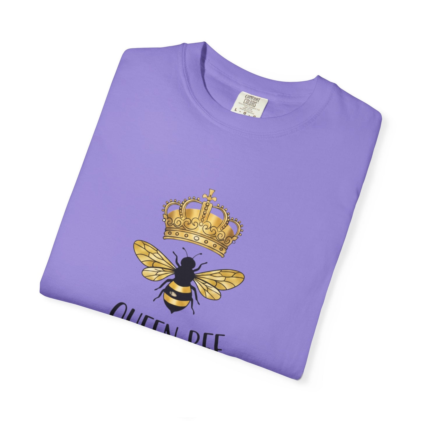 Queen Bee crown illustration T-Shirt | bee graphic tee