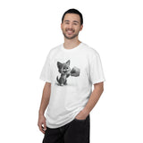 Kitten Fist Bump T-shirt | Cute Kitty Paw Bump Design