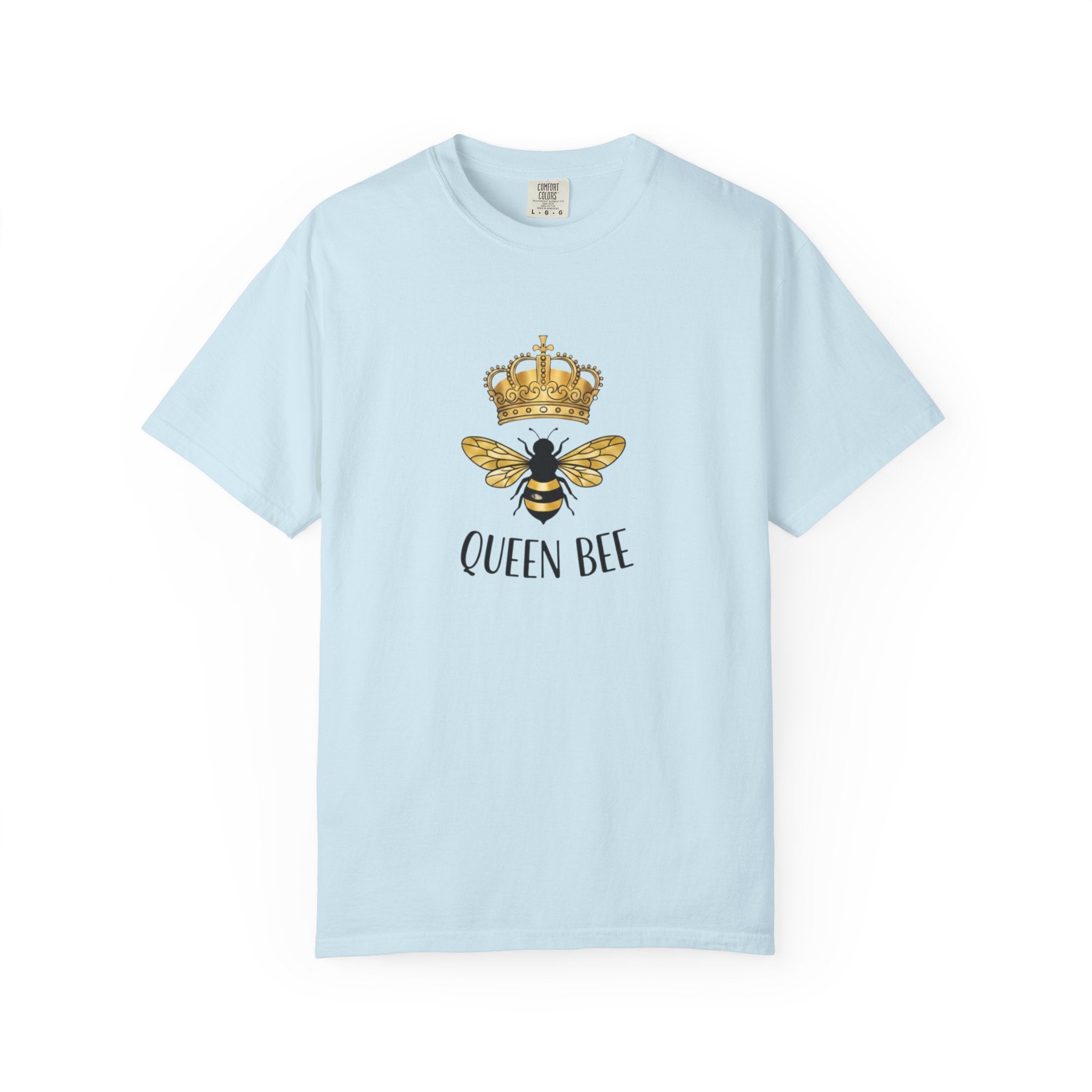 Queen Bee crown illustration T-Shirt | bee graphic tee